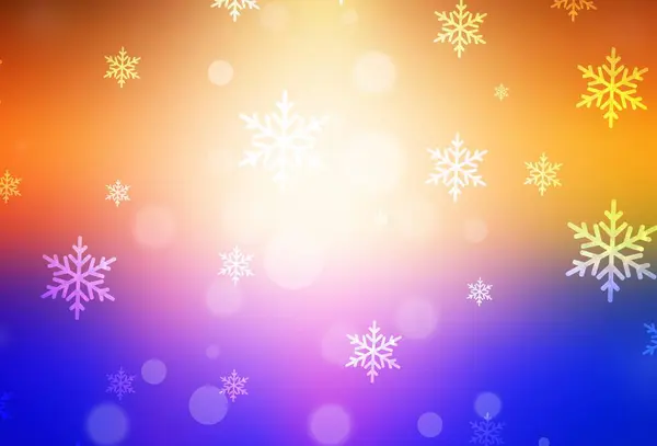 라이트 Light Blue Xmas 스타일의 배경이다 크리스마스의 상징과 기호로 삽화들이 — 스톡 벡터
