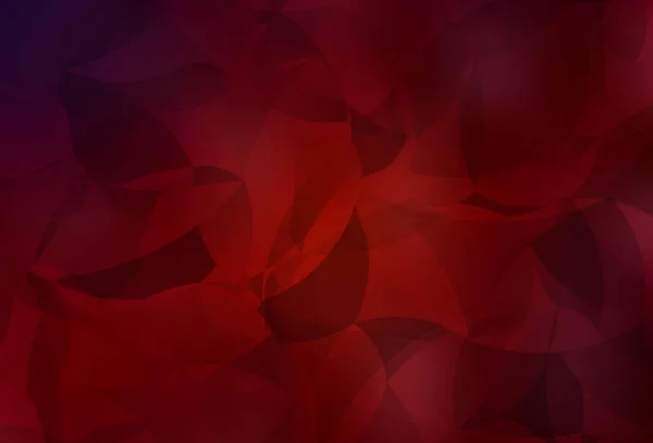 暗赤色のベクトルが三角形の背景を照らす エレガントな三角形で抽象的なイラストをキラキラ バナーのための全く新しいテンプレート — ストックベクタ