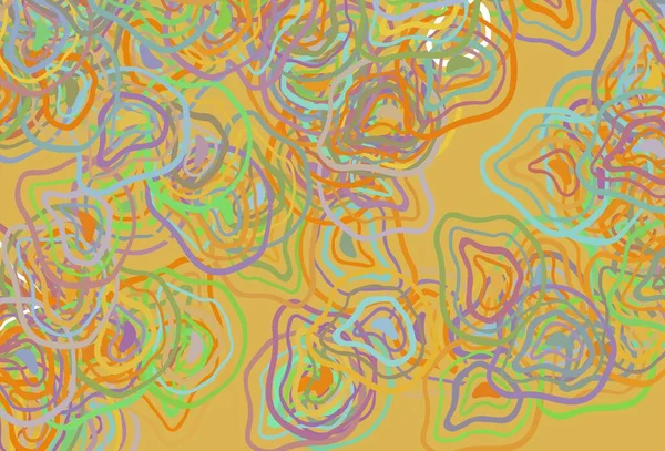 Легкая Многоцветная Векторная Текстура Мокрыми Линиями Совершенно Новая Красочная Иллюстрация — стоковый вектор