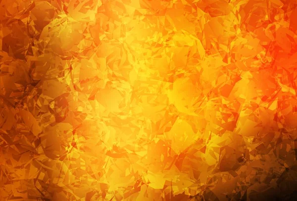 Koyu Turuncu Vektör Arkaplanda Güller Çiçekler Parlak Renkli Resimli Çiçekler — Stok Vektör
