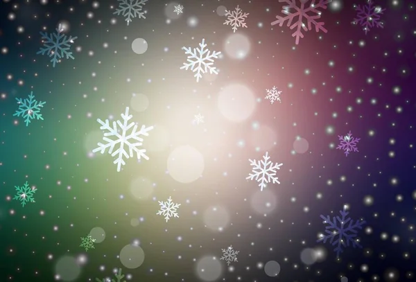 다크그린 카니발 스타일의 템플릿 크리스마스의 속성에 변화의 예입니다 활자체 활자체의 — 스톡 벡터
