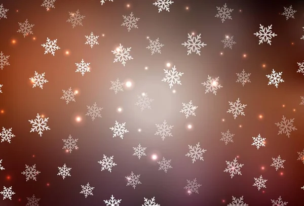 カーニバルスタイルのダークレッドベクトルテンプレート クリスマスの属性を持つシンプルなグラデーションイラスト 大学振興のためのスマートデザイン — ストックベクタ