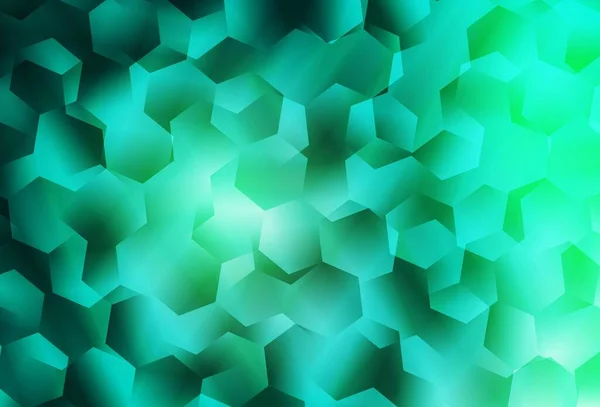 Světle Zelené Vektorové Polygonální Pozadí Polygonální Abstraktní Ilustrace Gradientem Zcela — Stockový vektor