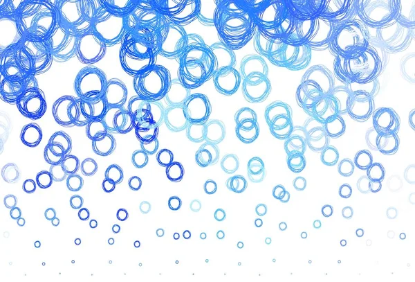 Fondo Vectorial Azul Claro Con Manchas Burbujas Borrosas Sobre Fondo — Archivo Imágenes Vectoriales