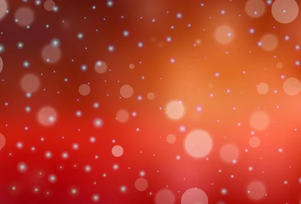 Light Red Vector Backdrop Holiday Style Modern Abstract Christmas Mood — Wektor stockowy