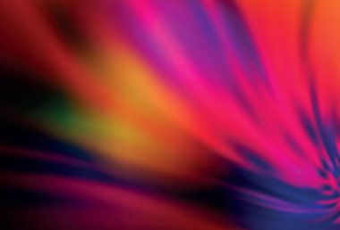 Koyu pembe, kırmızı vektör ışıltılı soyut düzen. Görüntü tarzında tamamen yeni bir renkli çizim. Marka kitabınız için yeni biçim tasarımı.