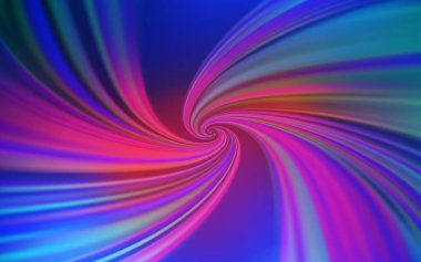 Açık mavi, eğri çizgileri olan kırmızı vektör arkaplanı. Basit ve eğik renkte renkli bir tasvir. Markan için yeni kompozisyon.