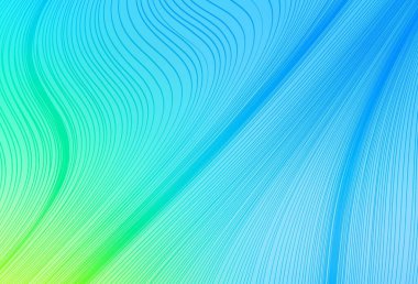 Açık mavi, yeşil vektör parlak şablonu bulanıklaştırdı. Eğilimli zarif, parlak bir çizim. İşiniz için yepyeni bir tasarım..