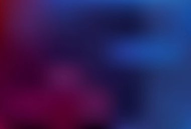 Koyu mavi, kırmızı vektör soyut bulanık arkaplan. Soyut renkli gradyan çizimi. İşiniz için en iyi bulanık tasarım..