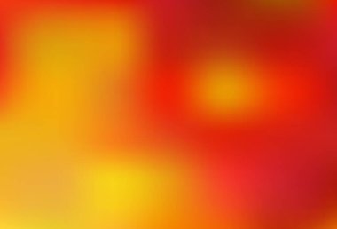 Açık Kırmızı, Sarı vektör soyut bulanık arkaplan. Yaratıcı illüstrasyon, yarım tonlu ve eğimli. Bir cep telefonu için arka plan.