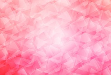 Açık pembe, sarı vektör çokgen arkaplan. Çokgen soyut çizim ve gradyan. İşiniz için yepyeni bir tasarım..