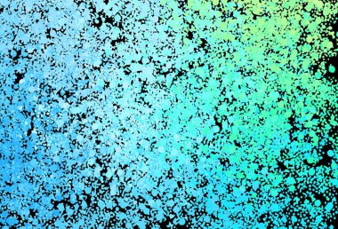 Açık mavi, rastgele şekilli yeşil vektör deseni. Soyut tarzda rengarenk gradyan şekilleri olan bir resim. İşiniz için en iyi akıllı tasarım.