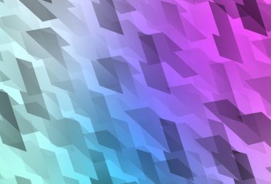 Açık pembe, dikdörtgen biçiminde mavi vektör dokusu. Dikdörtgen şekilli soyut çizimler. İş ilanınız için akıllı tasarım.