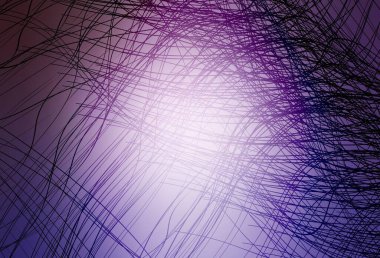 Açık Mor çizgili vektör deseni. Basit çizgilerle renkli gradyan çizimi. Cep telefonu ekranları için arkaplan.