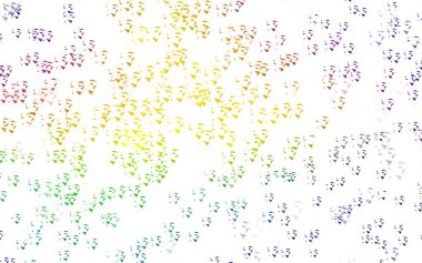 Üçgen biçiminde hafif çokrenkli vektör dokusu. Doğa tarzında üçgenleri olan güzel bir çizim. Duvar kağıtları için şablon.