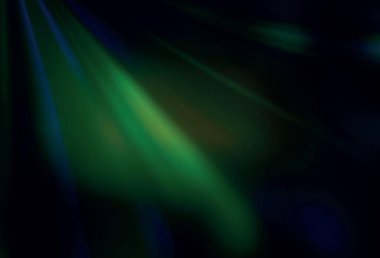 Koyu yeşil, sarı vektör bulanık parlak soyut doku. Renkli soyut çizimler ve gradyan. Bir cep telefonu için arka plan.