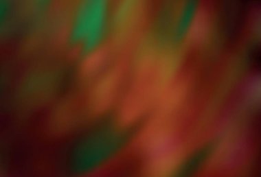 Koyu yeşil, sarı vektör bulanık desen. Renkli soyut çizimler ve gradyan. Tasarımlar için arka plan.