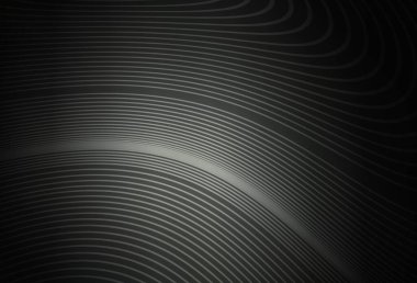 Dark Gray vector layout with bent lines. Colorful abstract illustration with gradient lines. Brand new design for your ad.