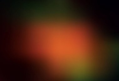 Koyu yeşil, sarı vektör soyut parlak şablonu bulanıklaştırdı. Parlak renkli bir illüstrasyon. Çalışmalarınız için akıllı tasarım.