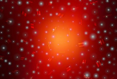 Xmas tarzında koyu kırmızı vektör arkaplan. Gradyan Noel elementleri içeren bir Akıllı Çizim. Üniversitenin tanıtımı için akıllı tasarım.