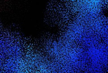 Koyu pembe, keskin çizgileri olan mavi vektör deseni. Bulanık dekoratif tasarım basit bir şekilde çizgilerle. Meşgul web siteleriniz için şablon.