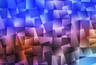 Light Blue, Yellow vector low poly background. Geometric illustration in Origami style with gradient. Completely new template for your banner.