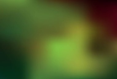 Dark Green, Yellow vector colorful abstract background. New colored illustration in blur style with gradient. Smart design for your work.