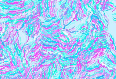 Light Pink, Blue vector background with curved lines. A completely new colorful illustration in simple style. Brand new design for your ad.