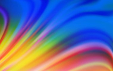 Light Blue, Yellow vector glossy abstract layout. An elegant bright illustration with gradient. Background for designs.