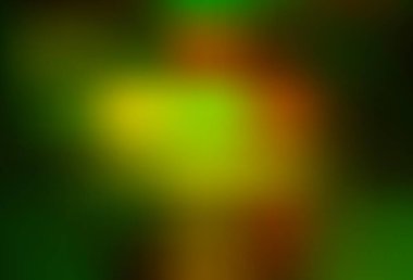 Koyu yeşil vektör arkaplanı bulanıklaştırdı. Gradyan ile modern soyut çizim. İşiniz için en iyi bulanık tasarım..