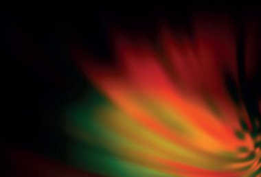 Dark Orange vector blurred bright texture. Colorful illustration in abstract style with gradient. Completely new design for your business.