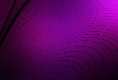 Dark Pink vector layout with wry lines. A circumflex abstract illustration with gradient. Abstract design for your web site.