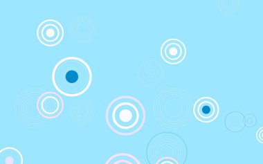 Açık Pembe, noktalı yeşil vektör arkaplanı. Bulanık dekoratif tasarım baloncuklu soyut tarzda. Marka kitabınız için yeni şablon.