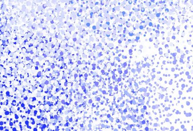 Küreli açık mor vektör deseni. Bulanık yağmur damlaları olan soyut bir çizim. Fütürist reklamlar ve kitapçıklar için şablon.