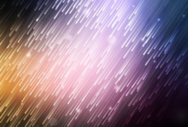 Koyu pembe, parlak çizgili sarı vektör arkaplan. Soyut şablon üzerinde çizgileri olan renkli, parlak bir illüstrasyon. Reklamınız, posteriniz, afişiniz için en iyi tasarım.