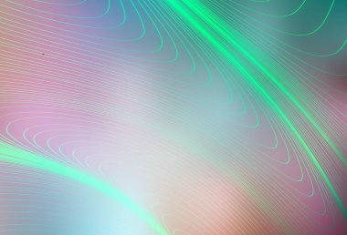 Light Green, Red vector texture with wry lines. Colorful abstract illustration with gradient lines. Texture for booklets, leaflets.