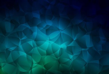 Dark Blue, Green vector pattern with random forms. Decorative design in abstract style with random forms. Elegant design for wallpapers.