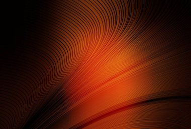 Dark Red vector layout with curved lines. Colorful gradient illustration in simple style with lines. New composition for your brand book.