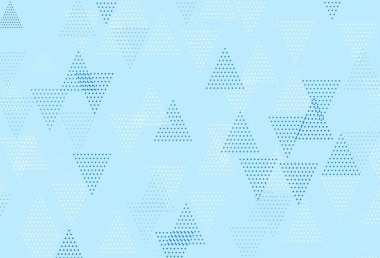 Çizgiler, üçgenler ile ışık mavi vektör düzeni. Renkli gradyan ile arka plan üçgenler. En iyi tasarım için poster, afiş.