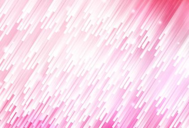 Tekrarlanan çubuklu açık pembe vektör şablonu. Bulanık dekoratif tasarım basit bir şekilde çizgilerle. Güzel geçmişiniz için şablon.