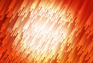 Düz çizgileri olan açık kırmızı vektör düzeni. Çizgilerle modern geometrik soyut çizim. İş ilanınız için akıllı tasarım.