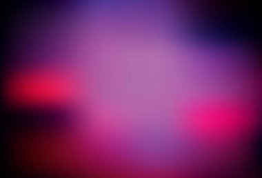 Koyu pembe vektör arka planı bulanıklaştırdı. Soyut ve gradyan renkte renkli çizimler. Marka kitabı için zarif bir arkaplan.