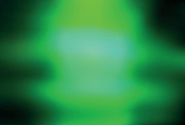 Koyu yeşil vektör soyut parlak şablon. Gradyan tasarımlı, soyut, ışıltılı çizimler. İşiniz için yeni tasarım.