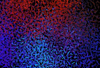 Koyu mavi, sarı vektör arkaplan ve düz çizgiler. Renkli çubuklarla, soyut çizimler. İş ilanınız için akıllı tasarım.