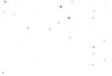 Açık Pembe, diskli sarı vektör dokusu. Renkli su damlaları olan modern soyut çizimler. Poster ve web siteleri için tasarım.