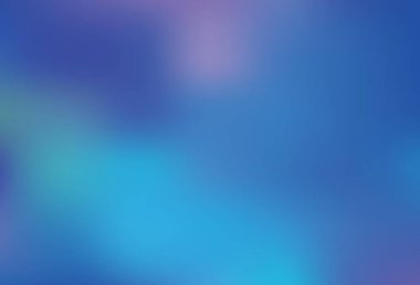 Açık Pembe, mavi vektör parlak deseni bulanıklaştırdı. Yaratıcı illüstrasyon, yarım tonlu ve eğimli. Web siteniz için bulanık tasarım.