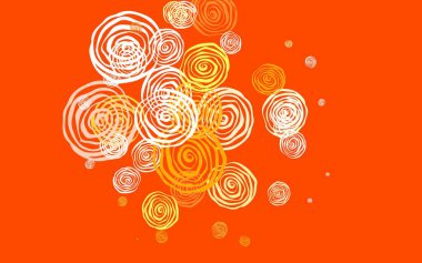 Açık yeşil, kırmızı vektör çizim şablonu ve güller. Çiçekli modern soyut illüstrasyon. İşiniz için en iyi tasarım..