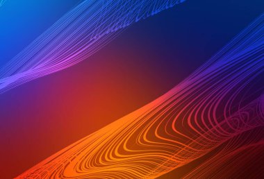 Açık mavi, kırmızı vektör soyut parlak arkaplanı bulanıklaştırdı. Soyut renkli gradyan çizimi. Marka kitabı için zarif bir arkaplan.