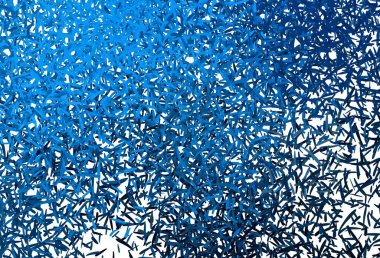 Düz çizgili koyu mavi vektör arkaplan. Bulanık arkaplanda gradyanı olan çizgiler. Reklam, kitapçıklar, broşürler için desen.