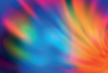 Koyu renkli vektör bulanık desen. Eğilimli zarif, parlak bir çizim. İşiniz için yepyeni bir tasarım..